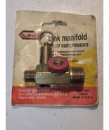 Forney Tank Manifold for Air Compressors 75549 | 032277755499 | 1/2&quot; Tan... - $32.99