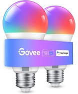 Govee Smart Light Bulbs, Wifi And Bluetooth Color Changing Light Bulbs, ... - $35.94