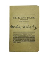 Vintage 1930&#39;s Sharpsburg KY Kentucky Citizens Bank Account Book Lucy Wh... - $19.48 CAD