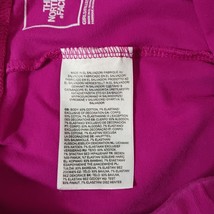 The North Face A7UNE Youth/Girl's XL Cotton Logo Fuchsia Pink Leggings Pants image 4