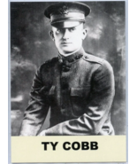 1988 Baseball Card Kingdom Ty Cobb Military Tribute Promo Card #36 - $4.75