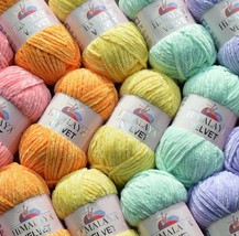 Himalaya Velvet New Yarn ,Bulky Soft Yarn for Crochet and Knitting Velve... - $1.99