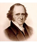 President Martin Van Buren 1897 Victorian Photogravure Of Engraving DWW1 - $139.69 CAD