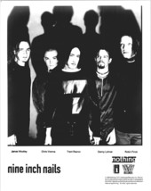 Nine Inch Nails 8x10 inch photo James Chris Trent Danny &amp; Robin - £9.59 GBP