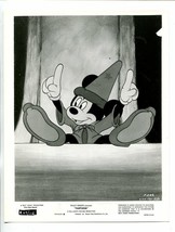 Fantasia-Mickey Mouse-Apprentice-8x10-Promo-Still-B&amp;W-Disney-Family-NM - £25.39 GBP