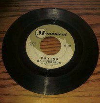 45RPM Monument Roy Orbison Candy Man Crying 45-447 Record Single - £7.85 GBP