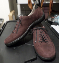 Waldlaufer Jasmine Henni Brown Nubuck Oxford Shoes Women&#39;s Size 9.5/UK 7 - £47.47 GBP