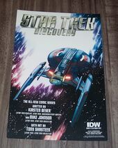 STAR TREK Discover IDW PROMO POSTER 2017 COMIC CON NYCC Enterprise - $9.90