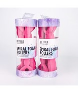 Hot Tools Professional Spiral Foam Rollers 8 ct Lot Of 2 No Pins Or Clip... - $19.76 CAD