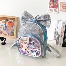 New Children&#39;s Schoolbag   Accessories Bag Bow Sequins PU Backpack Pupil  Kids G - £107.15 GBP