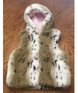 Children’s Place ~ GIRLS Fur/ PUFFER Reversible VEST ~ Size M 7/8 - €12,74 EUR