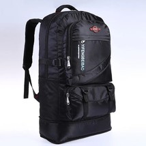 Waterproof 60L men&#39;s nylon backpack travel pack  bag pack Outdoor Mountaineering - £139.04 GBP