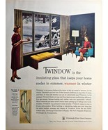 1960 TWINDOW - SUMMER - WARMER - WINTER - Home Repair - Vintage Print Ad! - €11,06 EUR