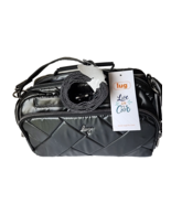 Lug Trolley 2 Crossbody Bag Metallic Black Tote Makeup Crafts Travel Cruise - $744.60 MXN