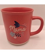 Barrco Mama Ceramic Coffee Mug 14 oz Dusty Pink Floral - $19.12 CAD