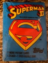 1980 Unopened Pack : SUPERMAN II: The Movie Trading Cards (Topps) - $32.91 CAD