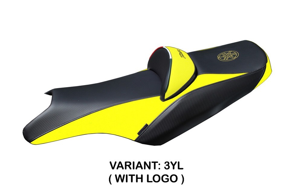 Yamaha T-Max 2008-2012 2013 2014 2015 2016 Seat Cover Tappezzeria Yellow Black Item image 2