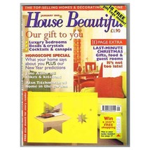 House Beautiful Magazine January 1999 mbox1629 Horoscope Special - £3.91 GBP