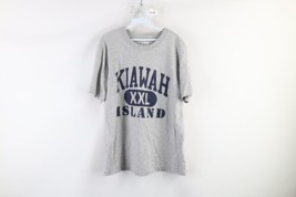 Vtg 90s Streetwear Mens Large Spell Out Kiawah Island Short Sleeve T-Shi... - £31.60 GBP