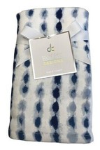 Deborah Connolly Hand Towels Bathroom Set of 2 Summer Beach Tye Dye Blue White  - £31.55 GBP