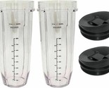 2 Pack - 32 Ounce Cup with Sip N Seal Lids Compatible with Ninja Auto-iQ... - $31.30