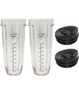 2 Pack - 32 Ounce Cup with Sip N Seal Lids Compatible with Ninja Auto-iQ... - £24.94 GBP