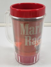 *B2) Vintage 1991 Marlboro Indy Racing Holographic Lenticular Insulated Mug - $182.84 MXN