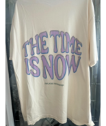 Comfort Colors XL JWLKRS WORKSHIP THE TIME IS NOW 100% COTTON IVORY Supe... - $221.45 MXN