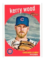 2008 Topps Heritage #610 Kerry Wood Chicago Cubs - £2.35 GBP