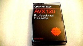 QUANTEGY AVX120 - blank professional audio cassette tape, brand new - £11.00 GBP