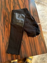 Euc Sandro Black Jersey Leggings Sz 2 - $78.21