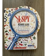 2002 I Spy Memory Game Picture Riddles Travel Version Scholastic 20 Cards - $7.03