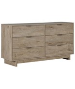 Oliah - Beige - Six Drawer Dresser - 31&#39;&#39; Height - $259.00