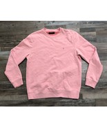 All Saints Mens XL Pink Crewneck Long Sleeve Sweater Sweatshirt Pullover - $51.08