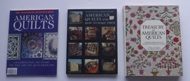 Quilting Book lot of 3 The Twentieth Century&#39;s Best American Quilts + 2 ... - $18.66