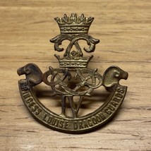 Vintage Canadian Army Princess Louise Dragoons Regiment Cap Hat Badge KG JD - £11.63 GBP