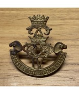 Vintage Canadian Army Princess Louise Dragoons Regiment Cap Hat Badge KG JD - £11.83 GBP