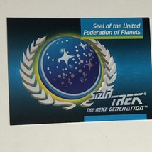 Star Trek Next Generation Trading Card 1992 #77 Seal Of United Federation Planet - £1.53 GBP