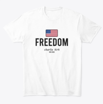 Comfort Tee charlie kirk freedom shirt - $436.81 MXN