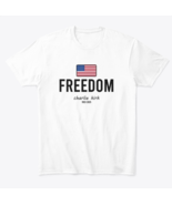 Comfort Tee charlie kirk freedom shirt - $436.81 MXN