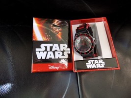 Disney Star Wars Kylo Ren Accutime Watch NEW HTF - £29.27 GBP