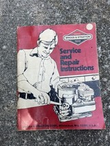 Briggs and Stratton Service and Repair Instructions Manual, part # 270962 Vtg - £15.57 GBP