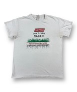 Vintage Salford Promo Farming T-shirt Medium Funny Don’t Farm Naked Cove... - £15.56 GBP