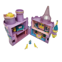 Vintage 1995 Trendmasters Treasure Castle Pink / Purple Playset W Figure - £22.78 GBP