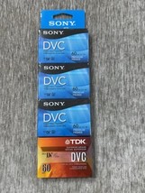 Sony Mini DV DVC Tape Premium DVC Video Cassette 60 min (3 Pack) OEM &amp; (... - $370.73 MXN