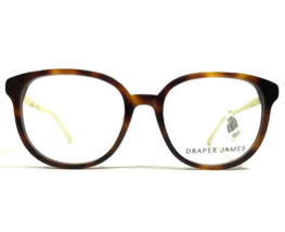 Draper James Eyeglasses Frames DJ5018 215 TORTOISE Brown Yellow White 51-17-140 - £58.87 GBP