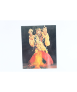 Vintage 90s Winterland Jimi Hendrix Fire Guitar Poster Post Card 8x10 USA - $562.00 MXN