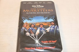 The Three Musketeers (VHS, 1994) Disney Clam Shell, Keifer Sutherland, Tim Curry - £15.62 GBP