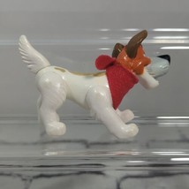 Oliver &amp; Company Dodger the Dog Poseable Toy Disney 1988 Vintage 3.5 Inc... - £5.51 GBP