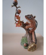 Lenox Autumn Adventures Sculpture Eastern Chipmunk Metal 5&quot; Tall [a1] - $104.20 CAD